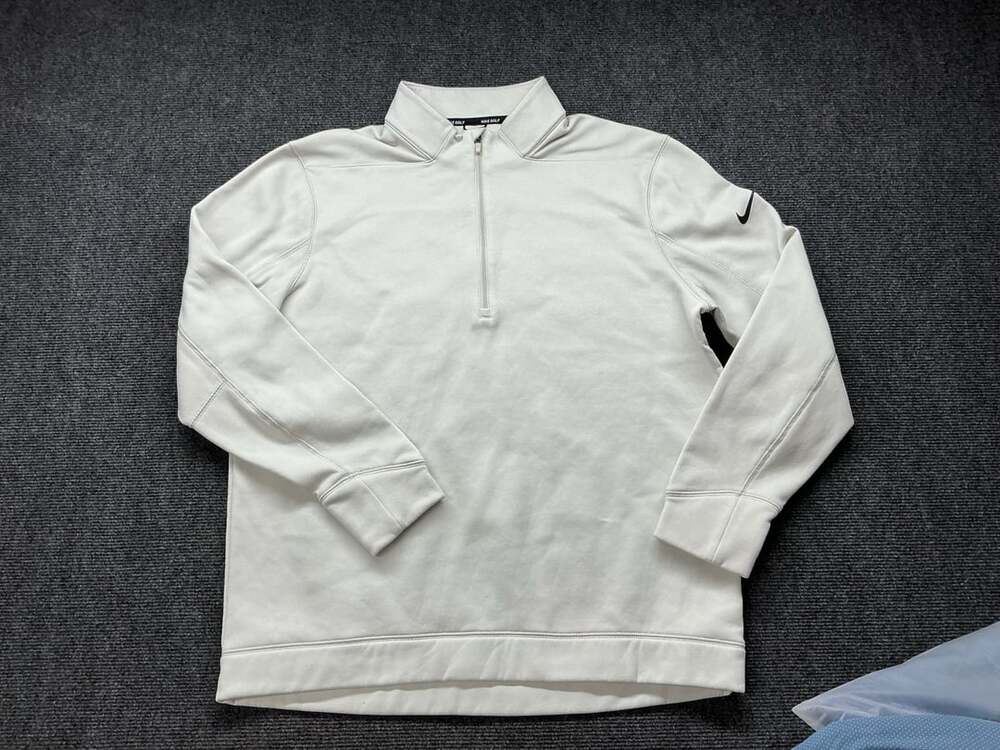 Nike Golf 1/2-Zip Pullover White